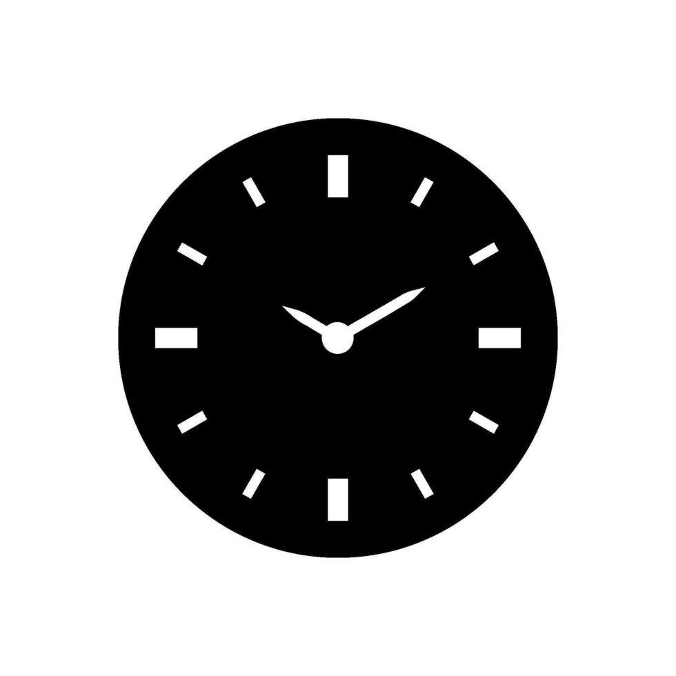 clock or time icon vector