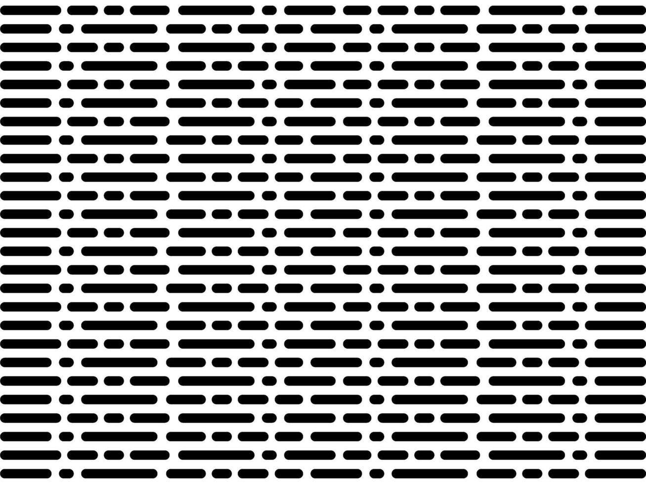 Stripes Lines Motif Pattern. Can use for Decoration, Fashion, Interior, Carpet, Textile, Garment, Fabric, Tile, Plastic, Paper, Wrapping, Wallpaper, Bed Cover, Background, etc. BW and Simple vector