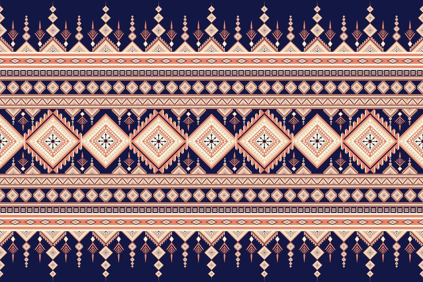 Vintage abstract ethnic pattern vector