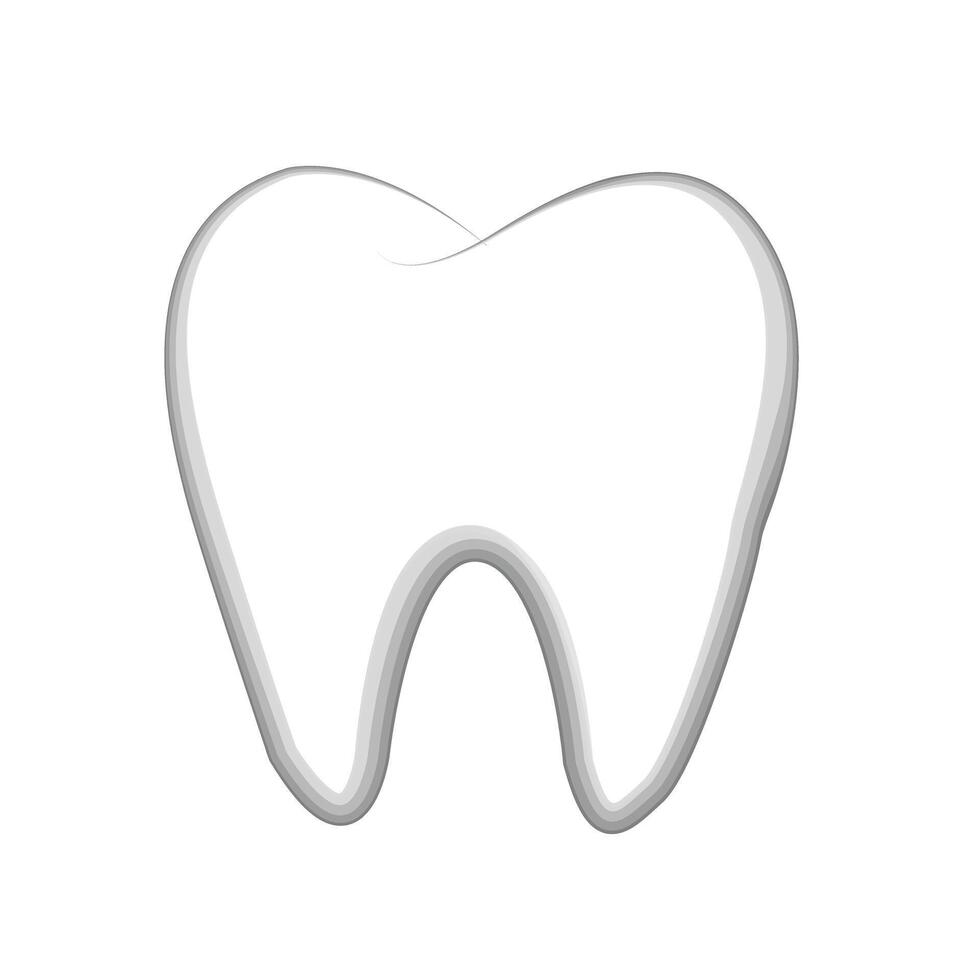 A minimalist black and white line art illustration of a denture, showcasing human 3d tooth and enamel. Clean, flat teeth design dental care concepts, ideal for logo, icons, poster and orthodontic vector