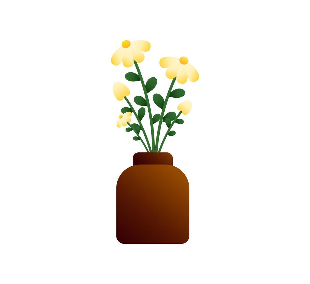 Charming Daisy Blossom Illustration vector