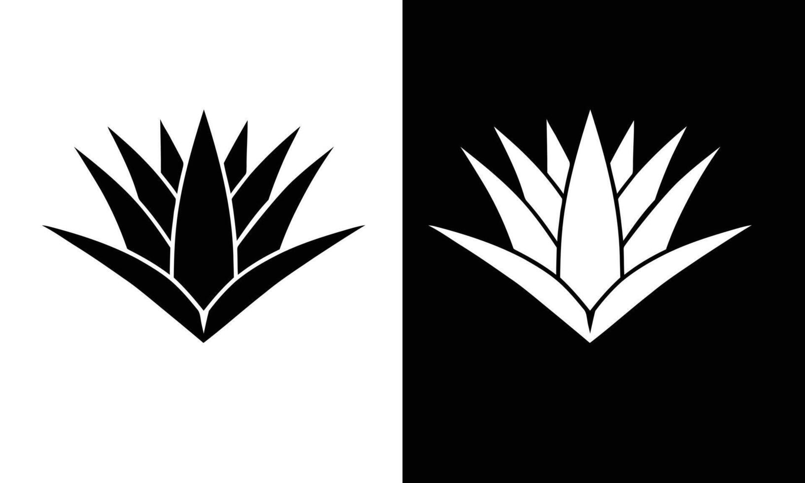 set of black silhouettes of trees vector