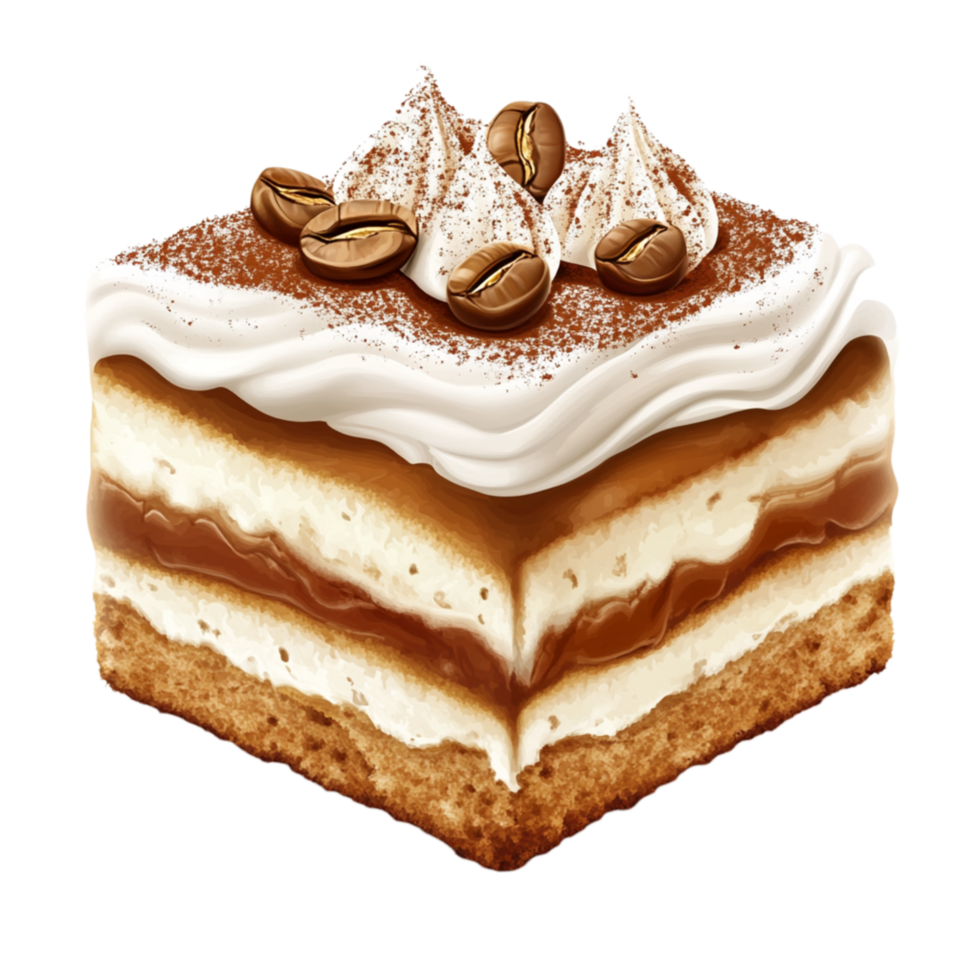 Delicious Layered Hazelnut Cake png