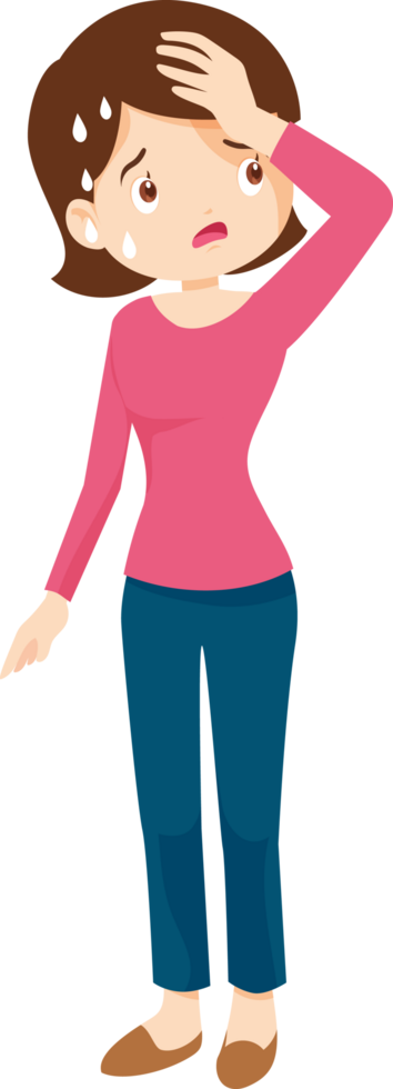 Mom is wondering why the weather is unusually hot. png