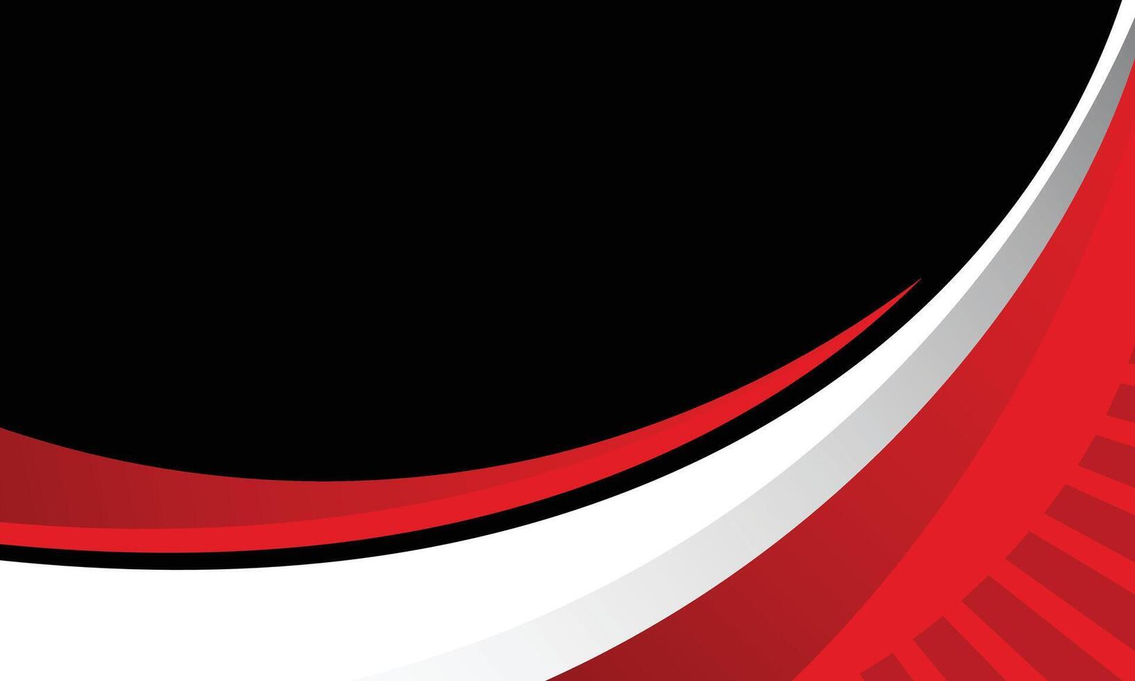 Red curved stripes racing background for car wrap stickers vector