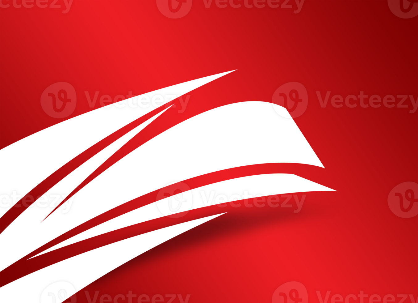 Transparent Surfaces with Shadow on Red Background png