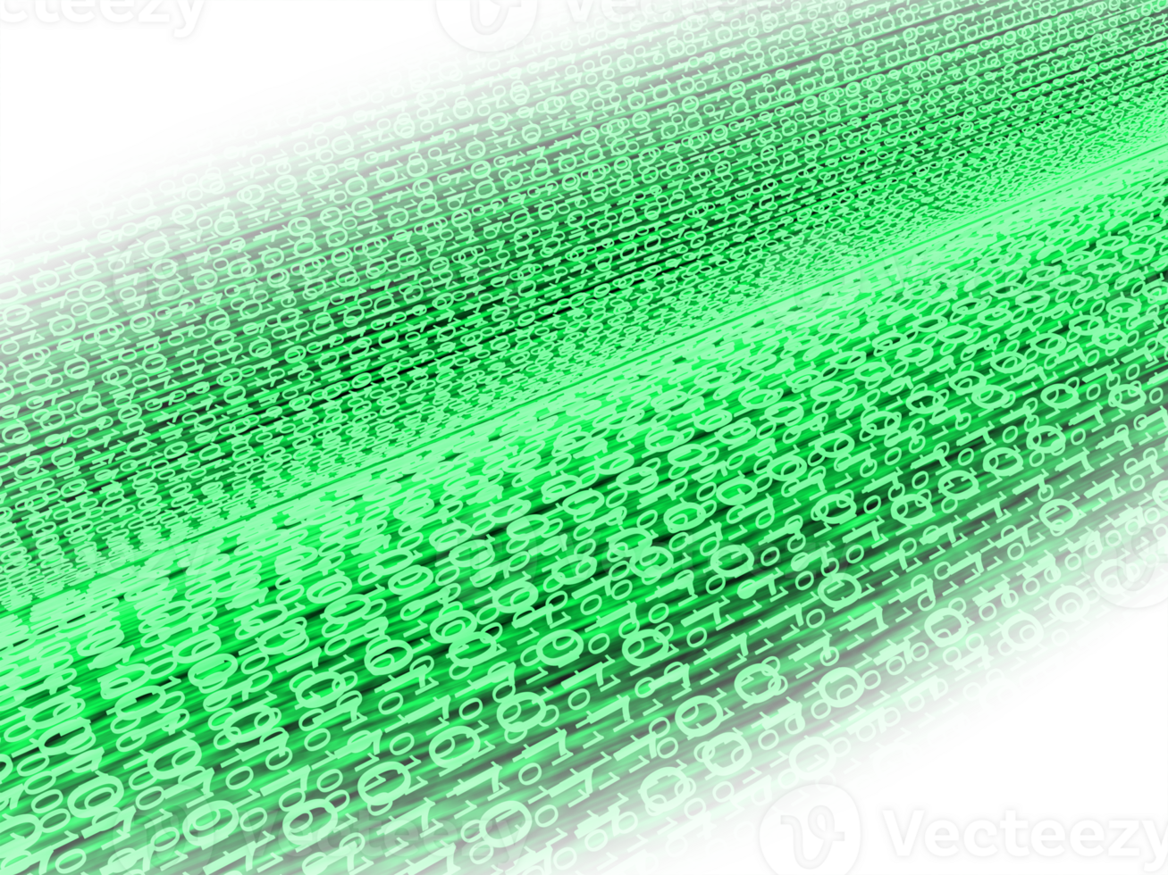 Binary code tunnel Concept Series png