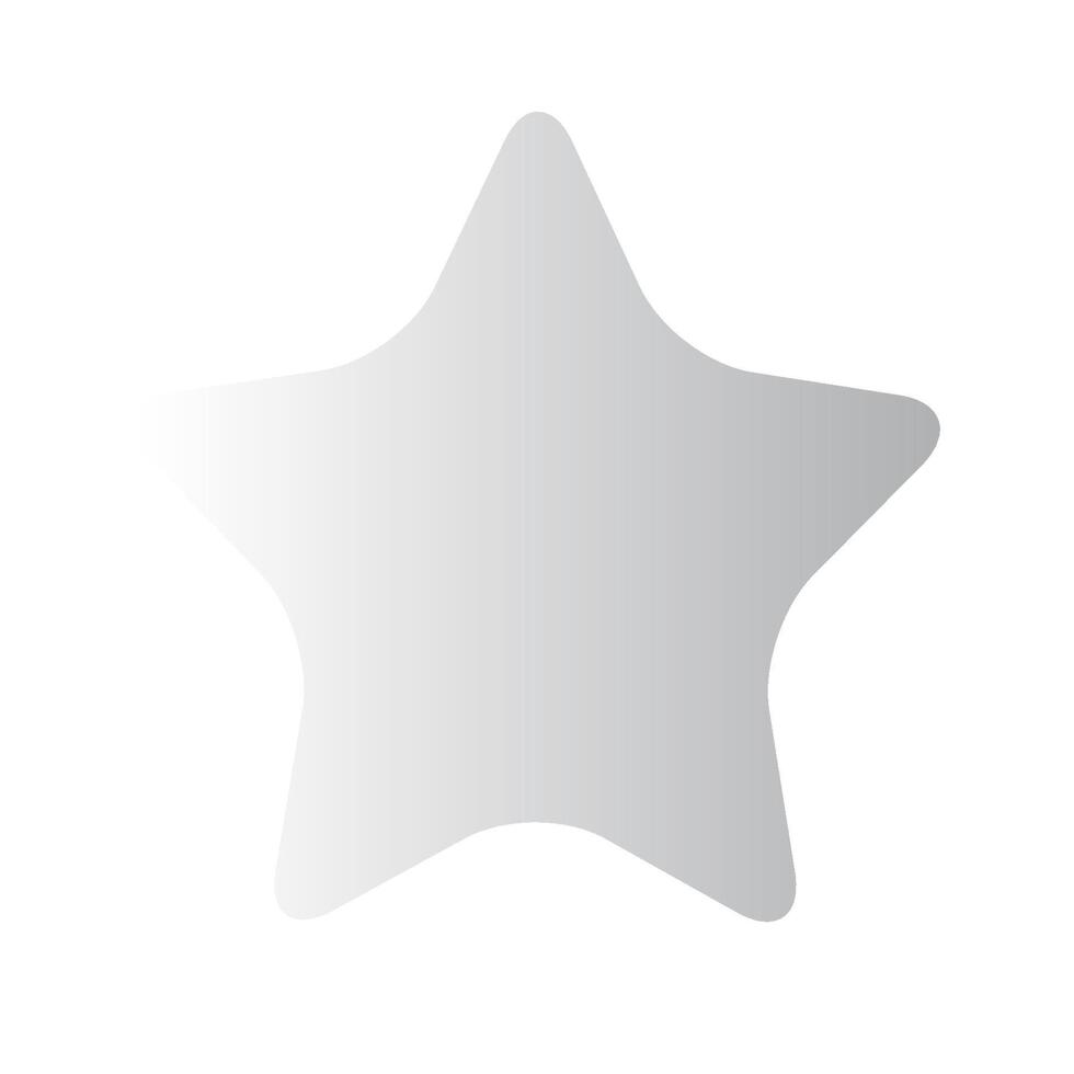 A star shaped object on a white background vector