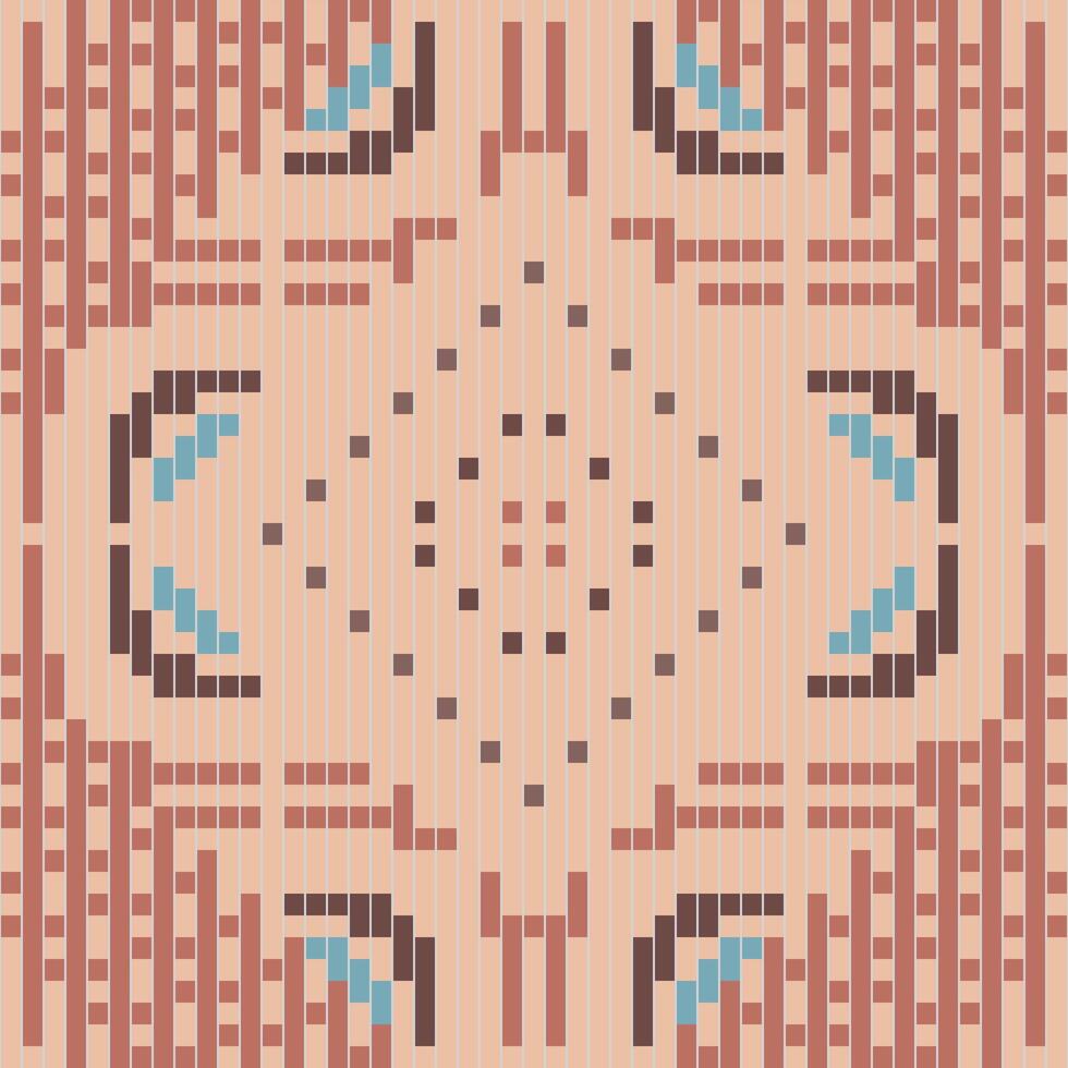 Ethnic Style Islamic Geometric Patternsfolk Embroidery, Aztec Geometric Ornament Print. Design for Carpet, Wallpaper, Clothing, Wrapping, Fabric vector
