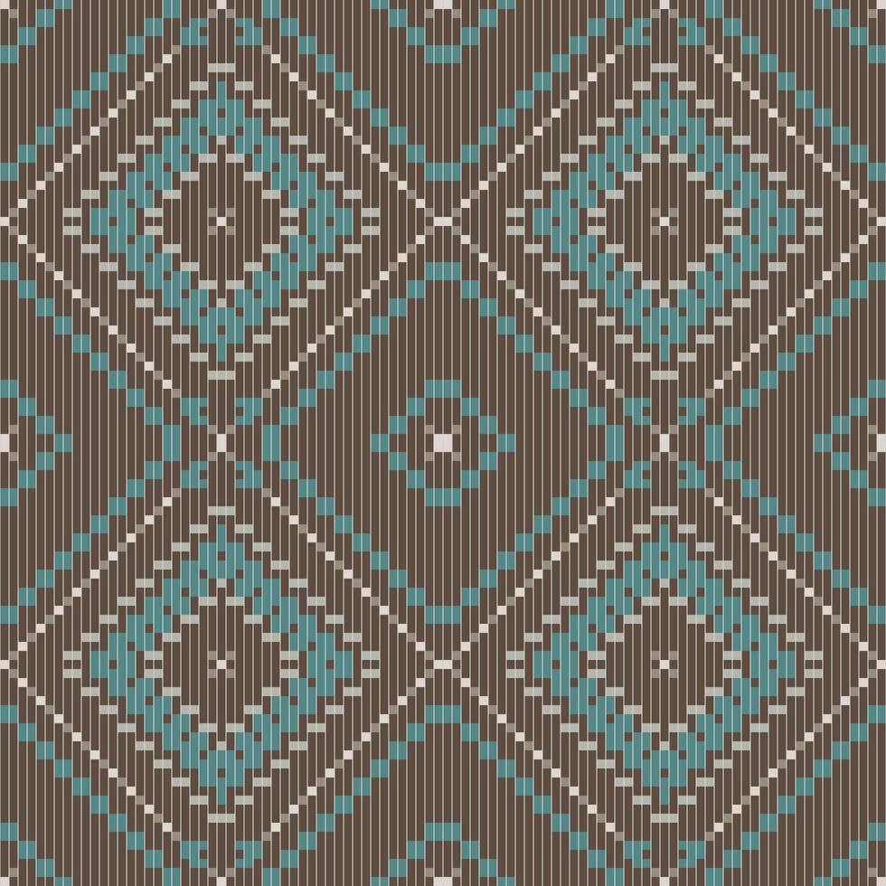 Traditional Seamless Abstract Geometric Patternfolk Embroidery, Aztec Geometric Ornament Print. Design for Carpet, Wallpaper, Clothing, Wrapping, Fabric vector