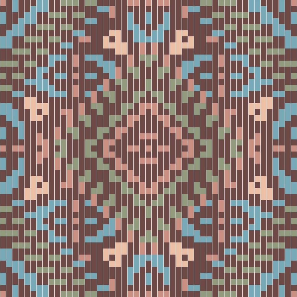 Aztec Ikat Pattern Sareefolk Embroidery, Aztec Geometric Ornament Print. Design for Carpet, Wallpaper, Clothing, Wrapping, Fabric vector