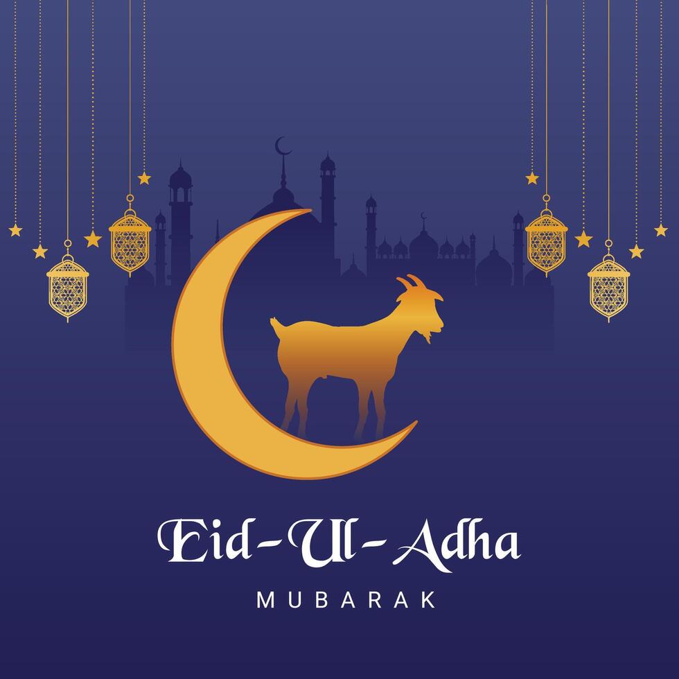Eid Ul Adha, Eid Mubarak vector