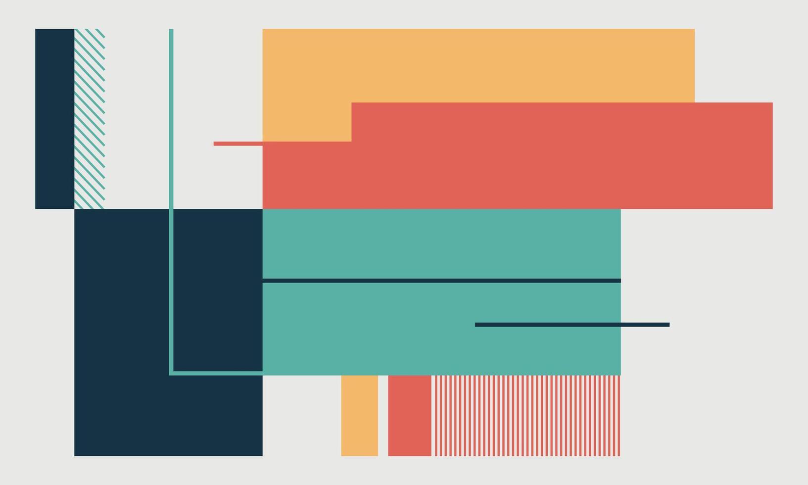 Clean Minimalist Flat Background vector