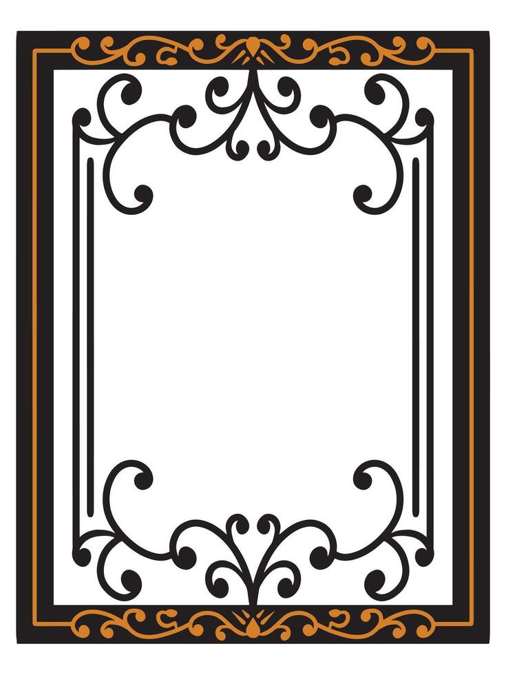 Stylish Ornamental Frame for Special Occasions vector