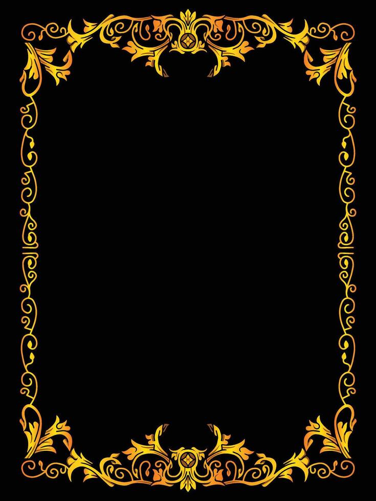 Decorative Ornate Frame for Exclusive Celebrations vector