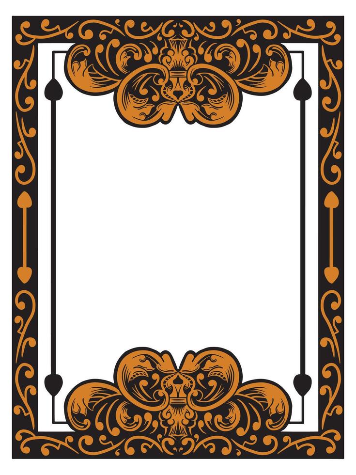Prestige Ornamental Border for Premium Layouts vector