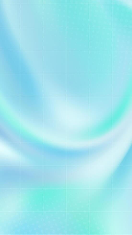 Vertical abstract background with flowing aqua and iridescent hues. vector