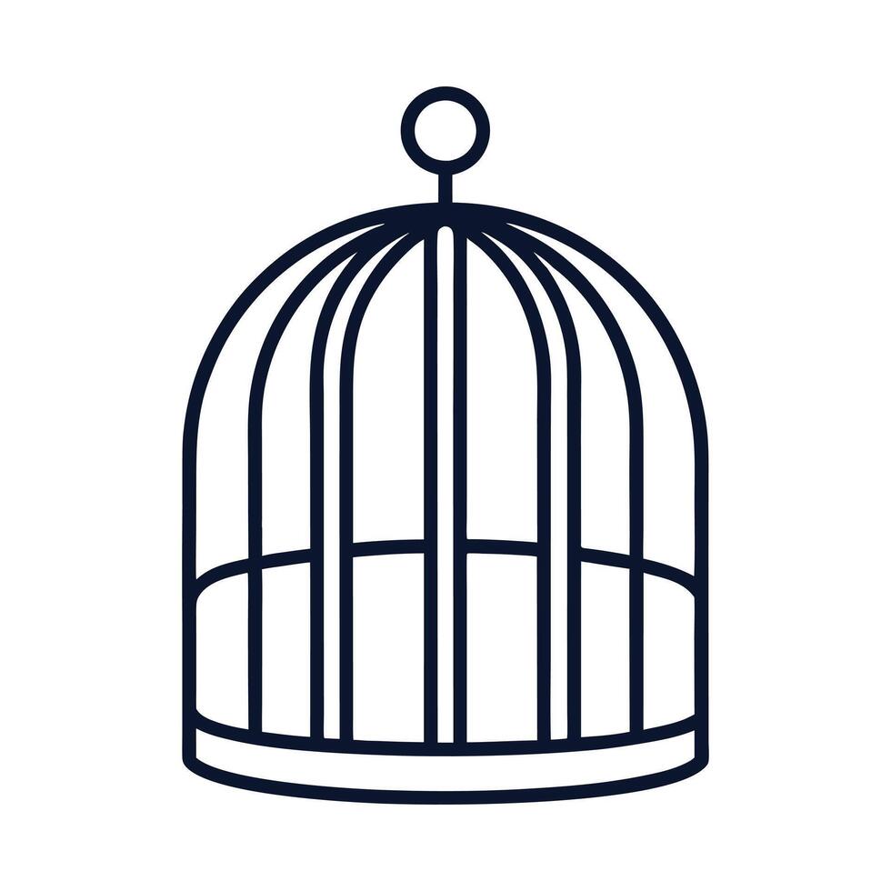 A Bird Cage vector
