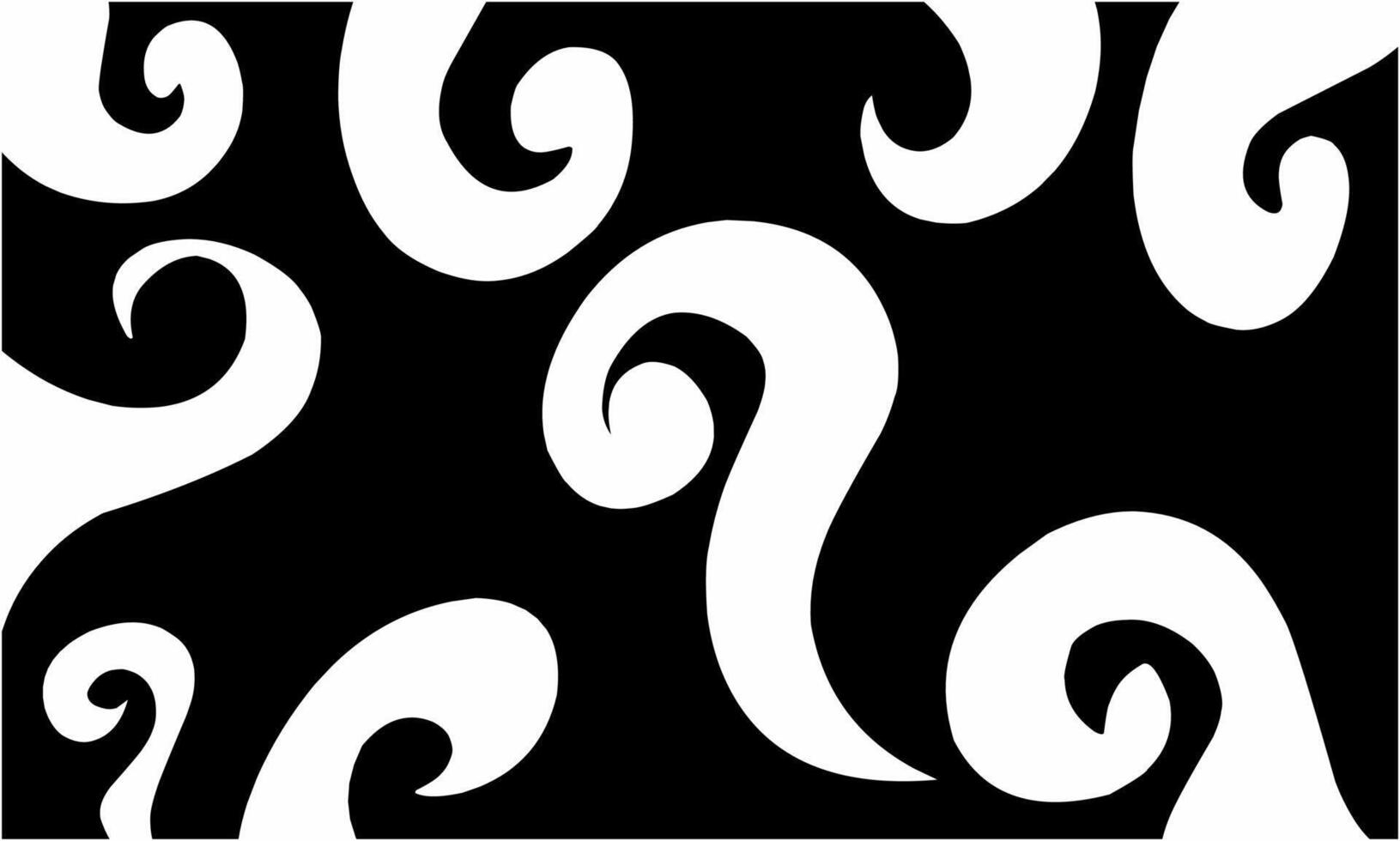 Design abstract background tribal art tattoo vector