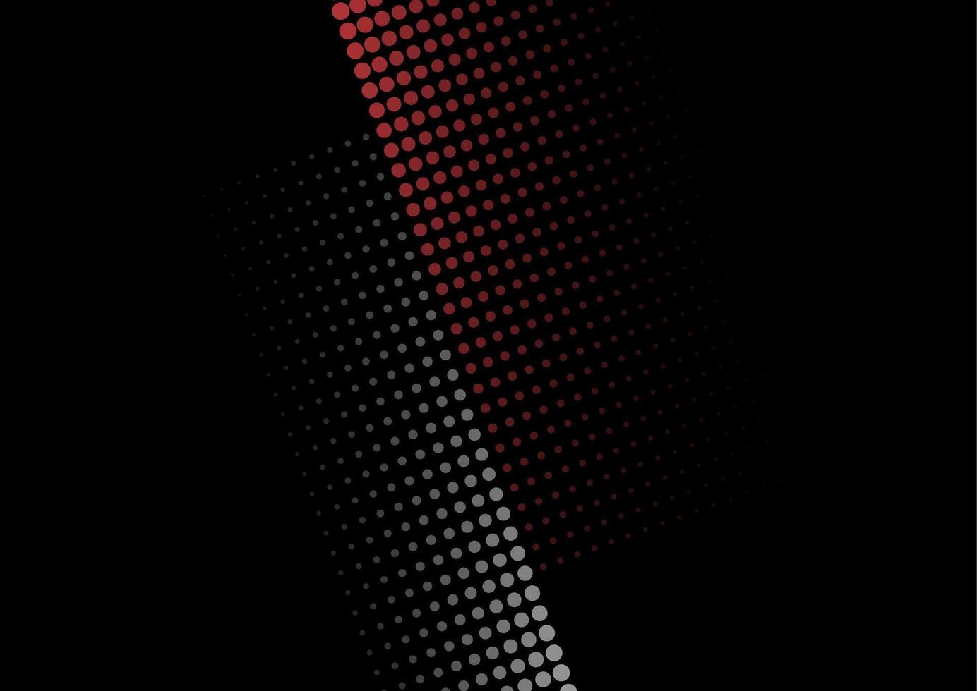 Grey and red minimal dotted lines abstract background vector