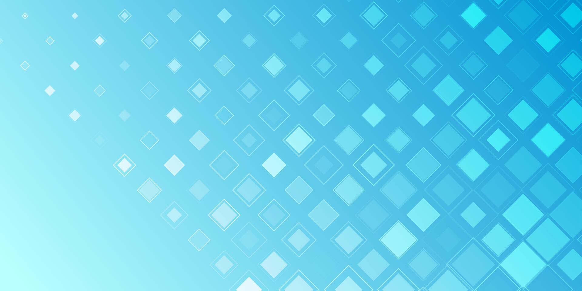 Geometric minimal background with abstract squares halftone vector