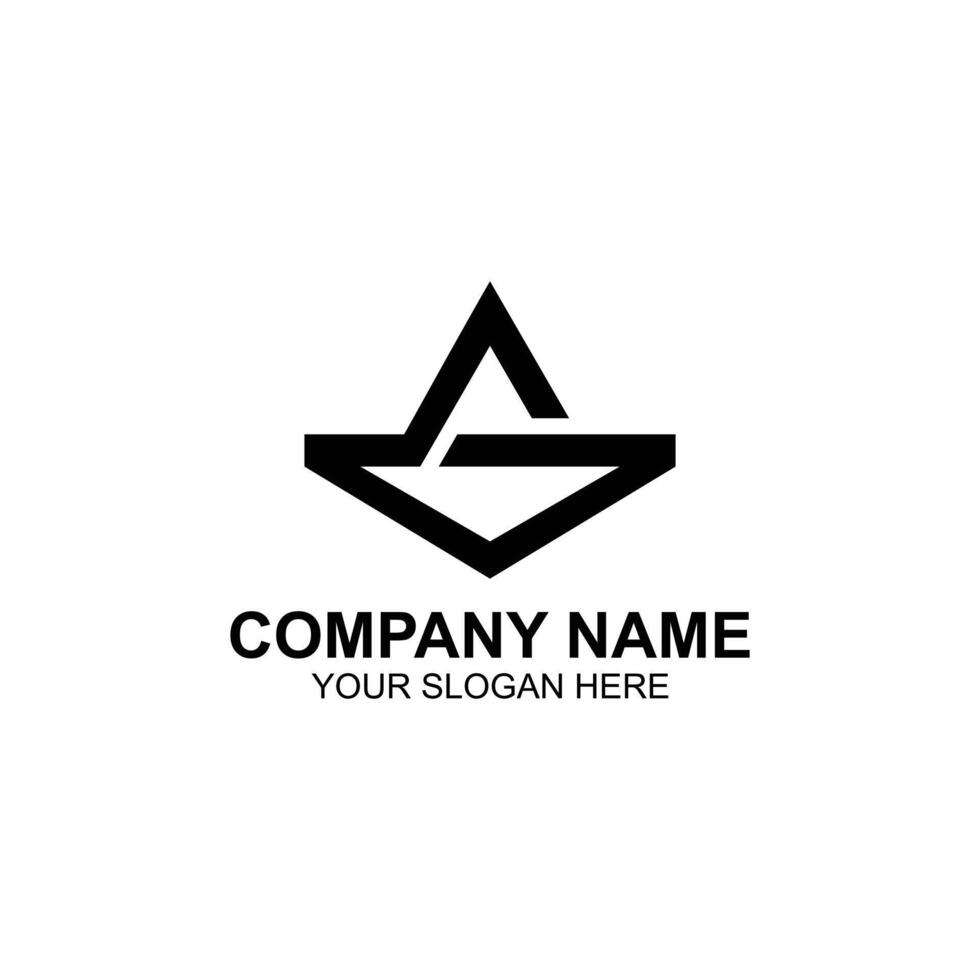 letter g logo design for company identity with creative illustration vector