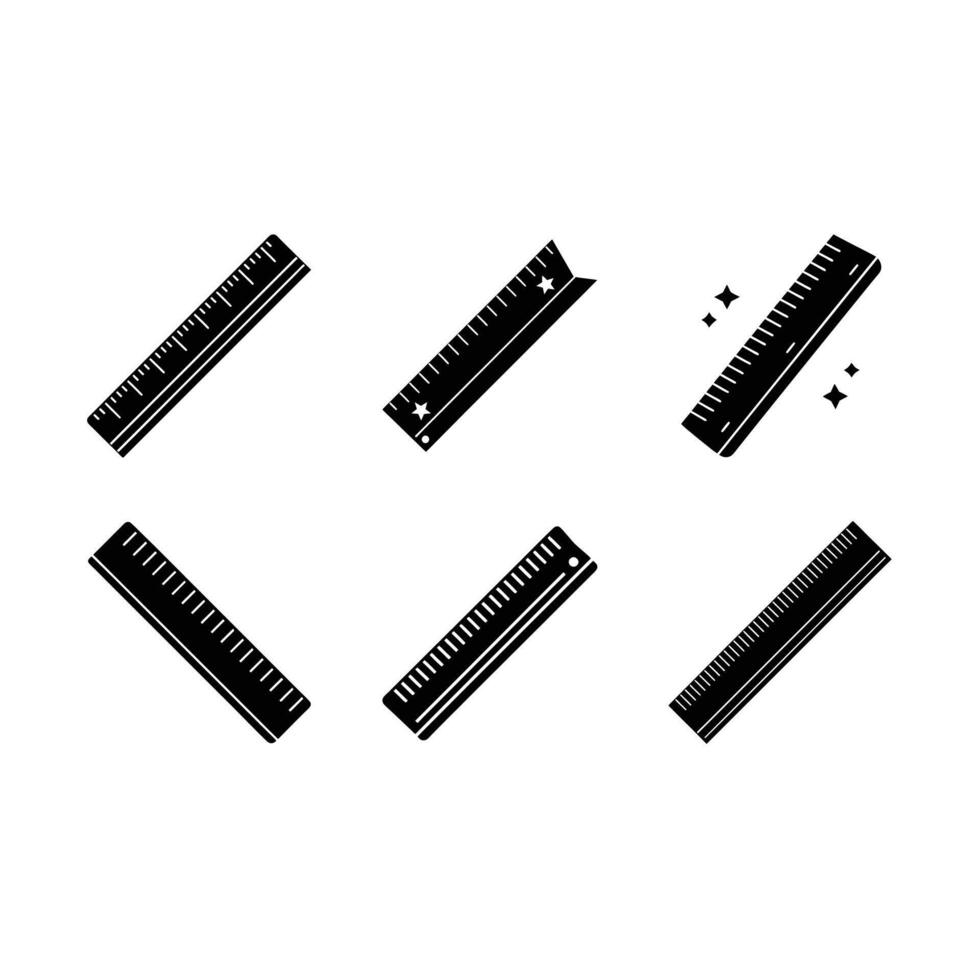 Ruler Graphic Design File for Precise Measurements and Layouts vector