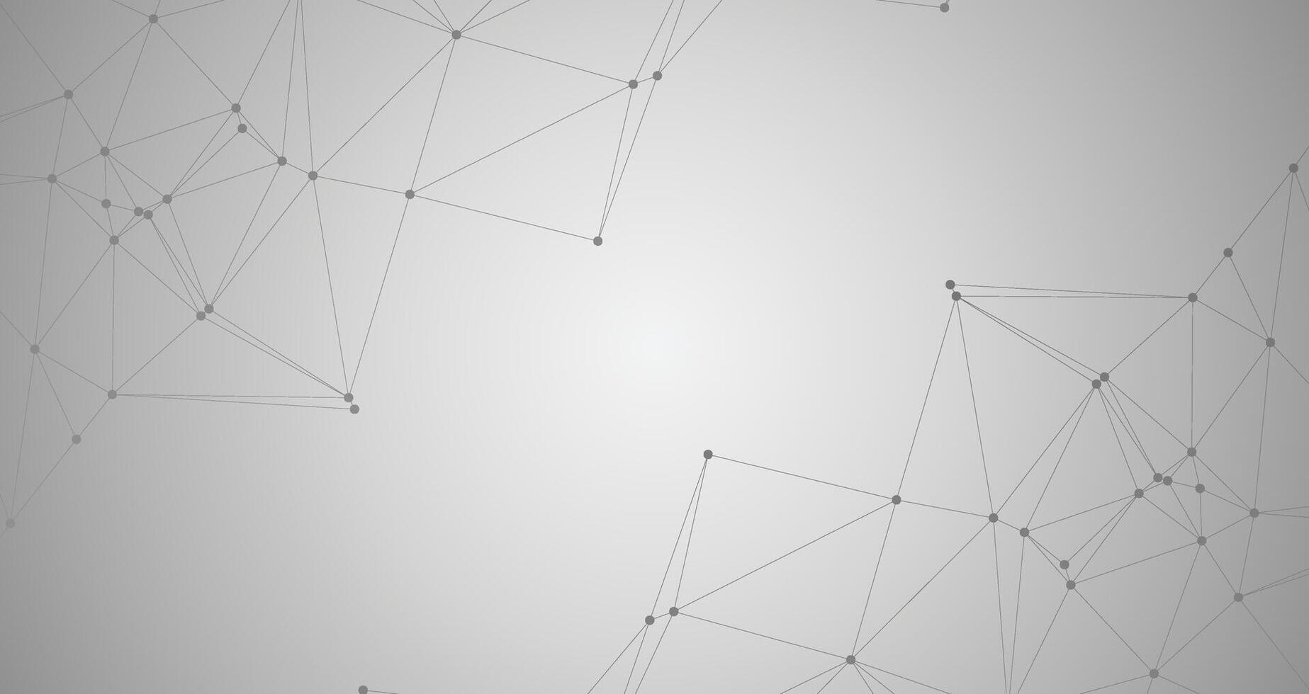 Polygonal gray technology texture background. Abstract digital concept. vector
