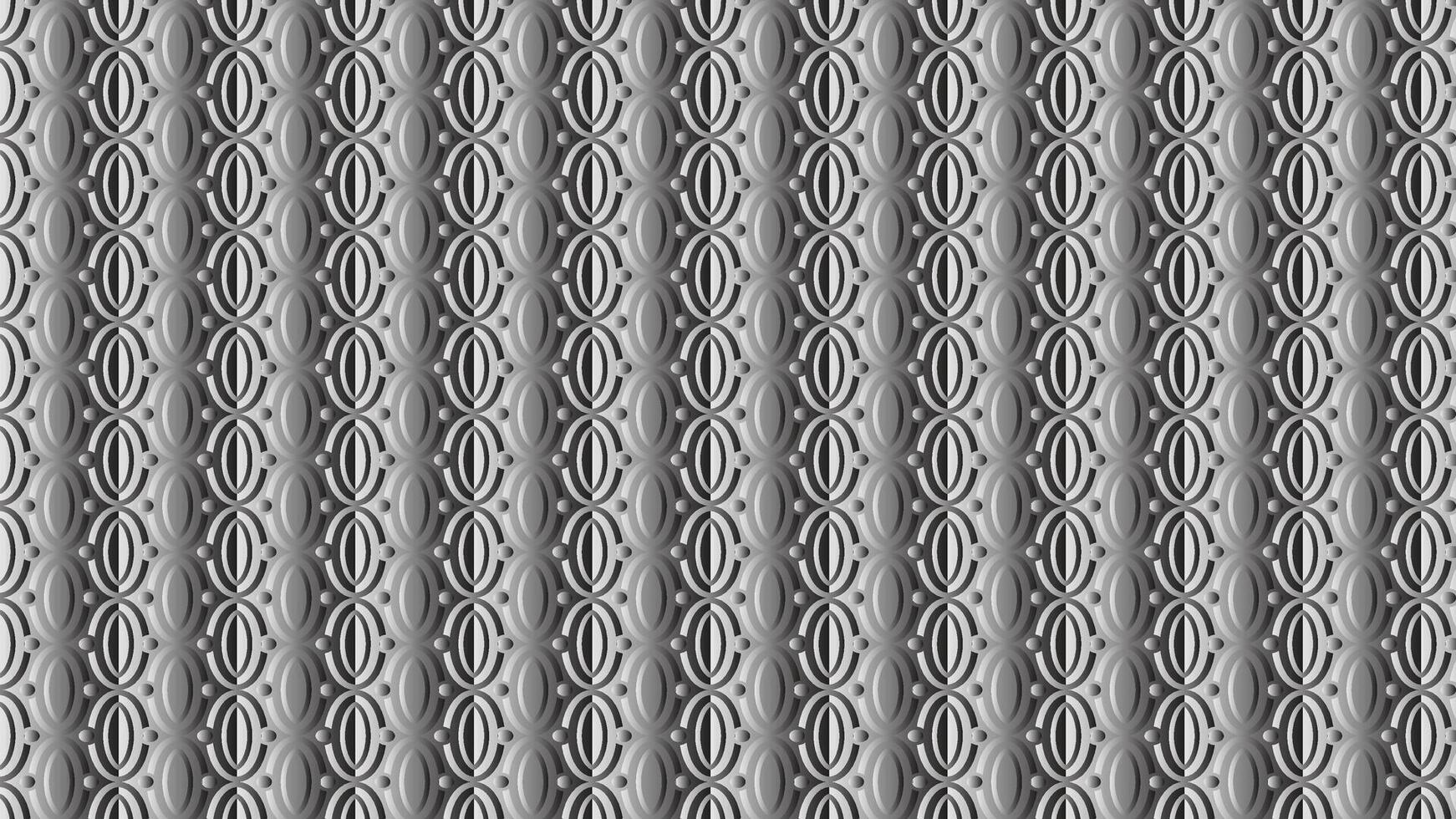 Geometric Pattern in Black and White with Elegant Abstract Design vector
