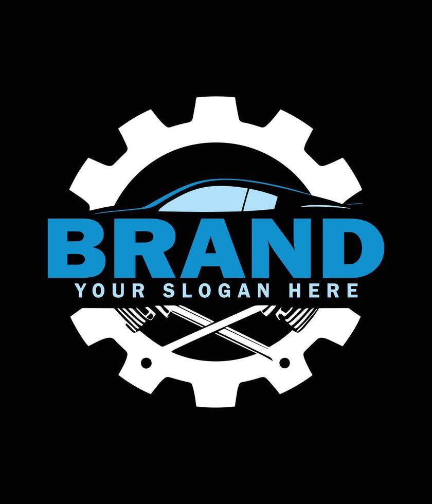 Car Logo Design Automotive Car Showroom Car Dealer Logo Design vector