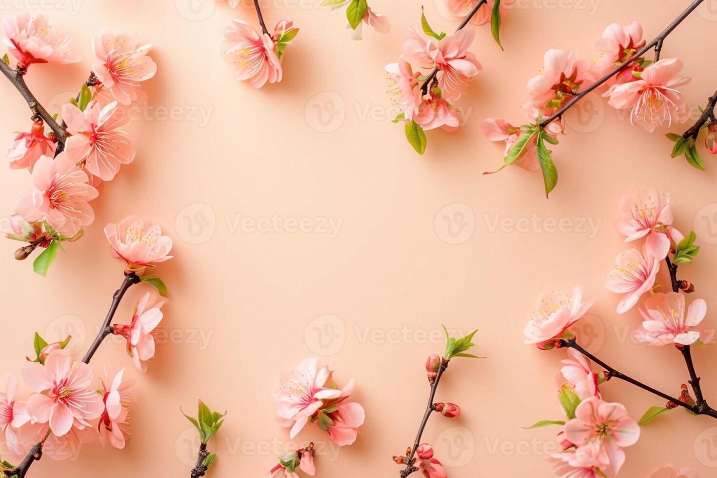 Sakura-Themed Product Mockup photo