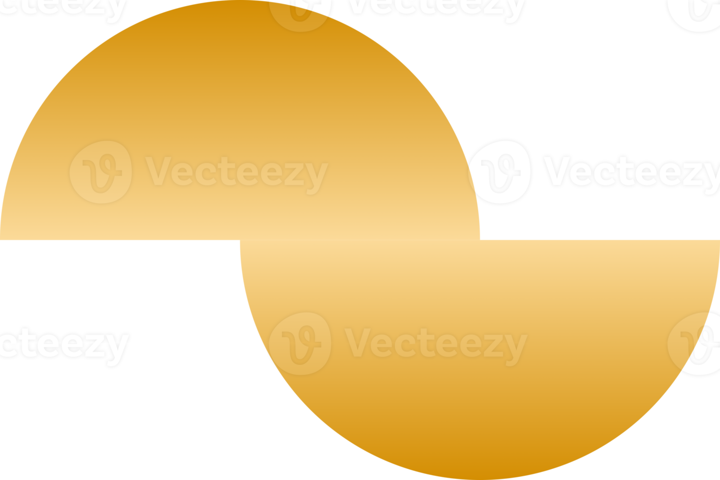 Yellow half circle png