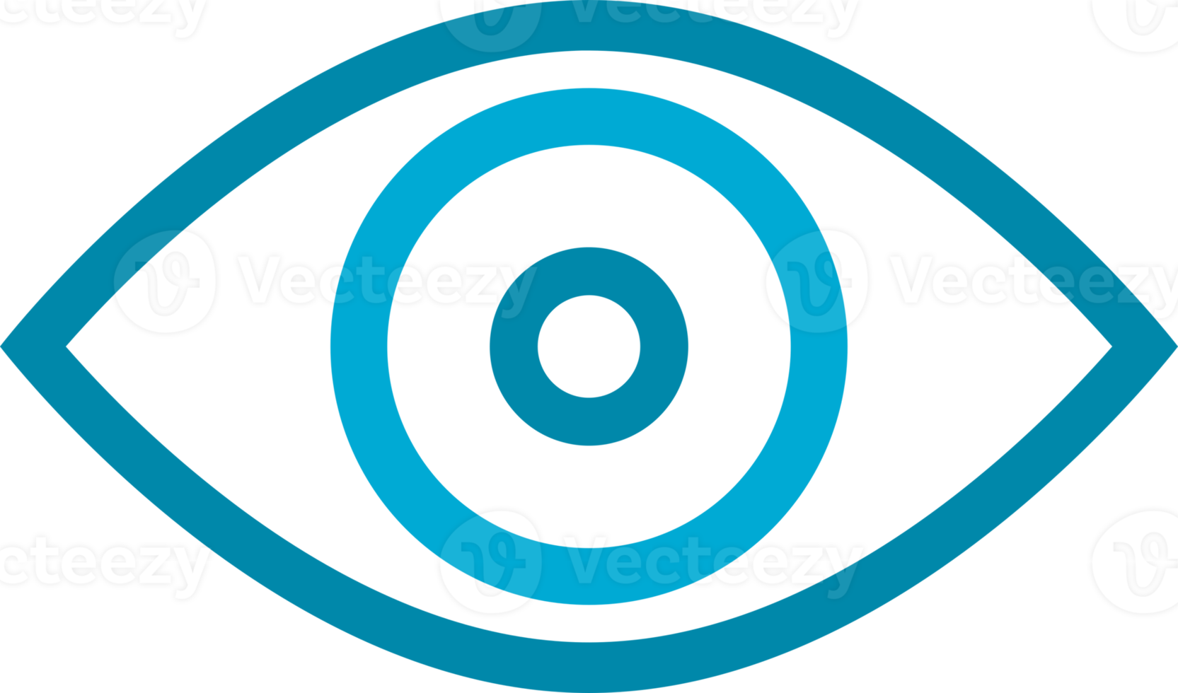 Blue eye icon png