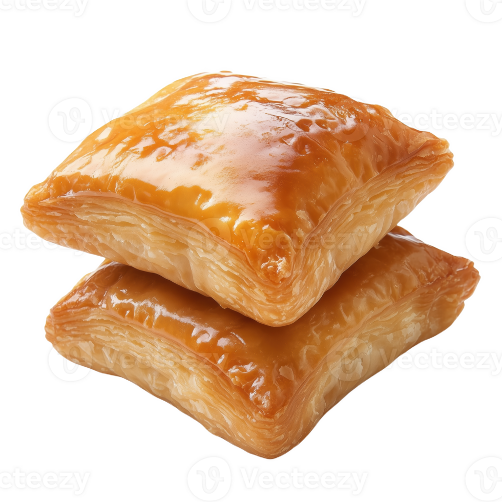 Delicious isolated Kazakh sweet pastry resting on a clean surface png