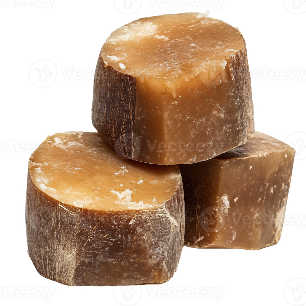 Delicious Angolan doce de coco isolated with rich textures and natural colors png