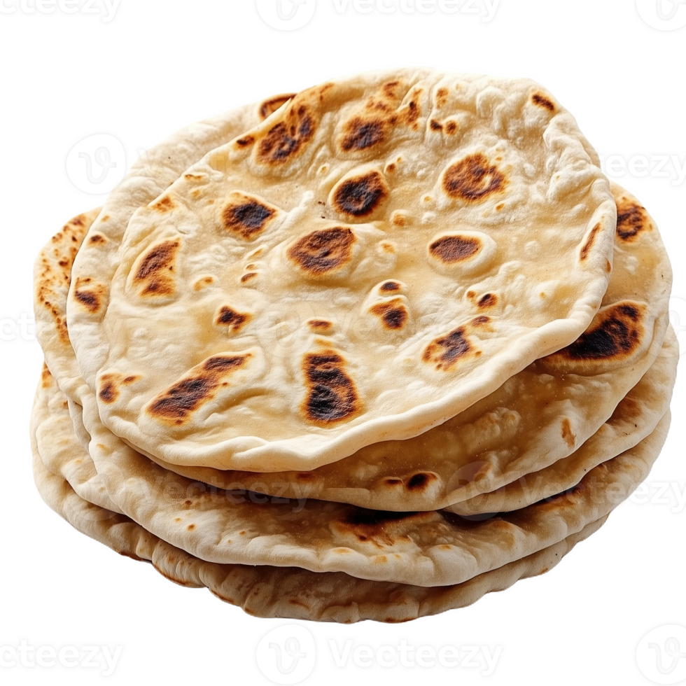 Traditional nepali sel roti variation showcases a golden brown color and crispy texture png