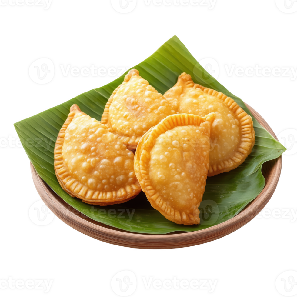 Bangladeshi misti served on a banana leaf plate at a vibrant local market png