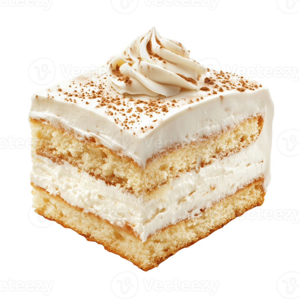 Indulgent Cuban tres leches dessert served on a white plate with creamy frosting png