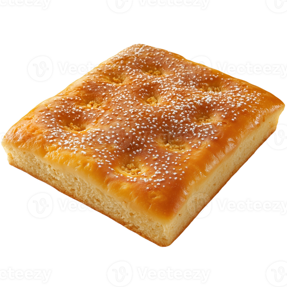 Isolated Palestinian semolina dish presented on a neutral background showcasing texture png
