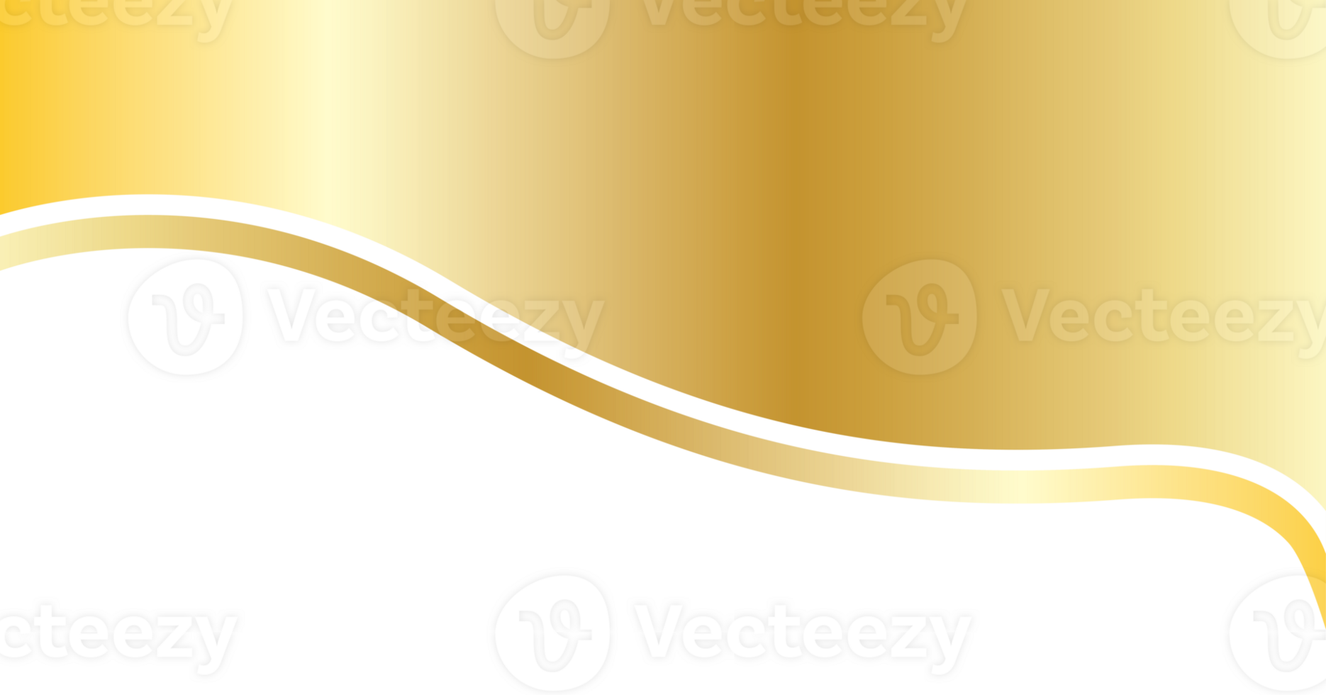 Eleant Gold Gradient Backround with Smooth Curve png