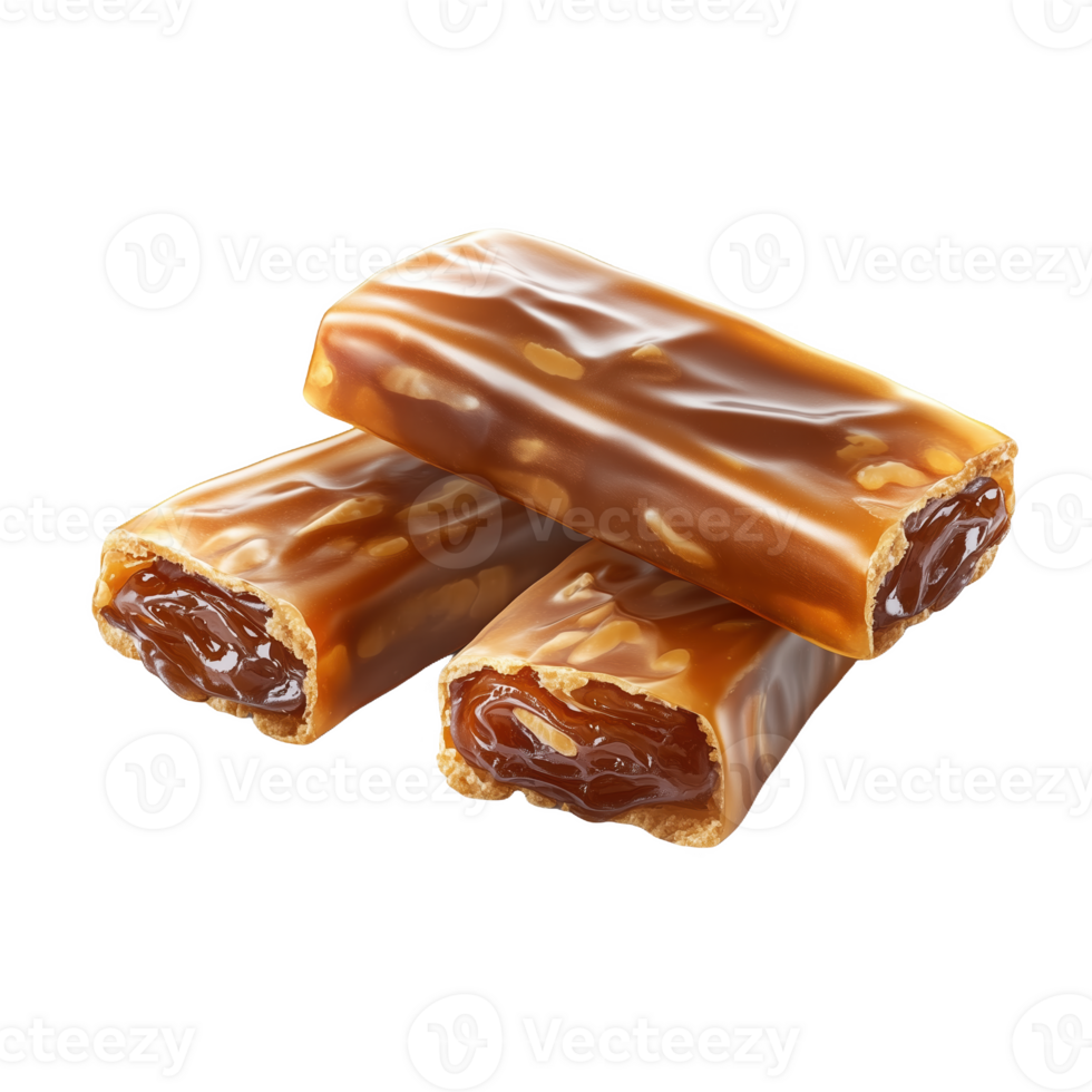 Isolated Omani coconut date bar showcasing a rich chewy texture and natural sweetness png