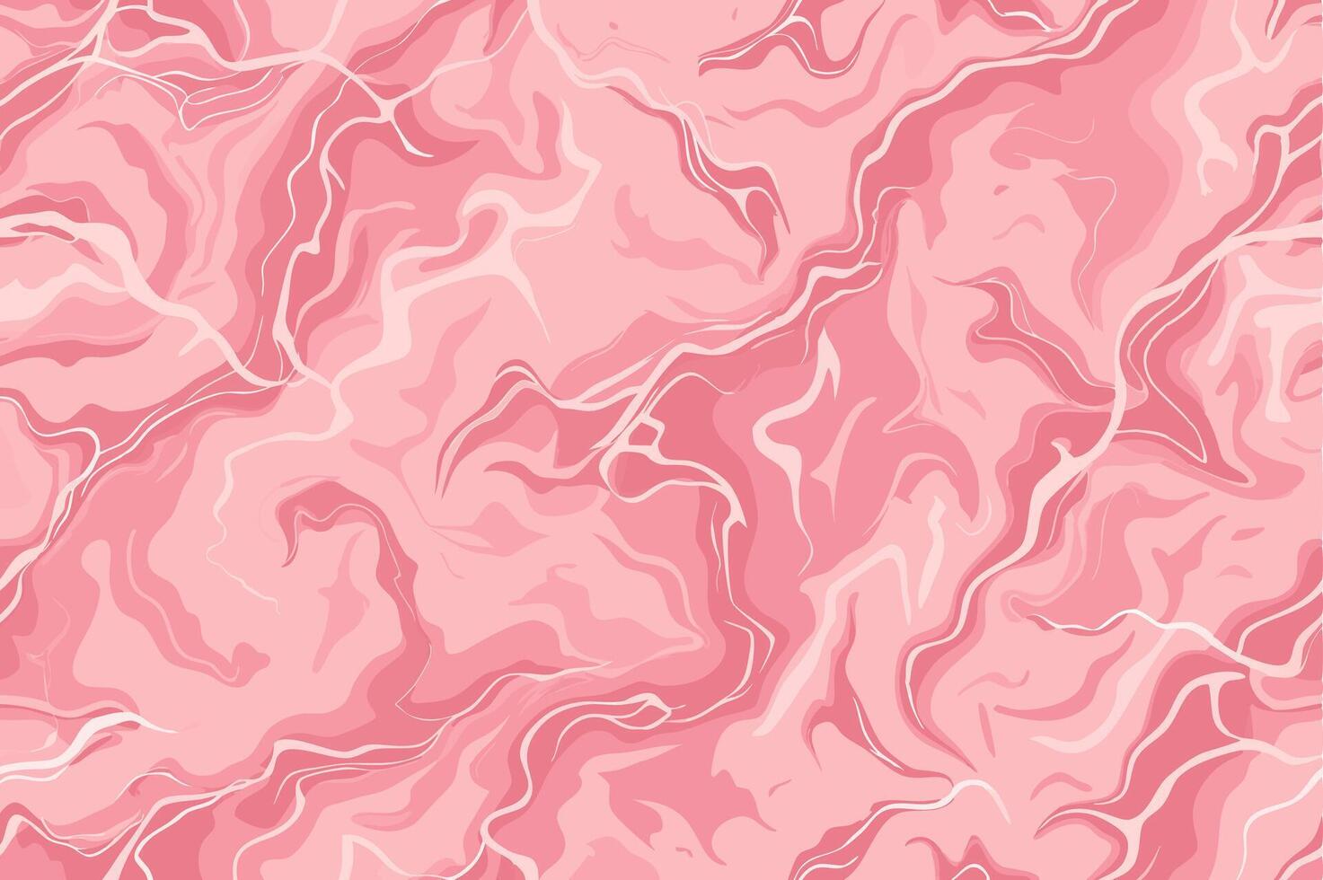 Pink marble seamless premium background. Realistic illustration vector