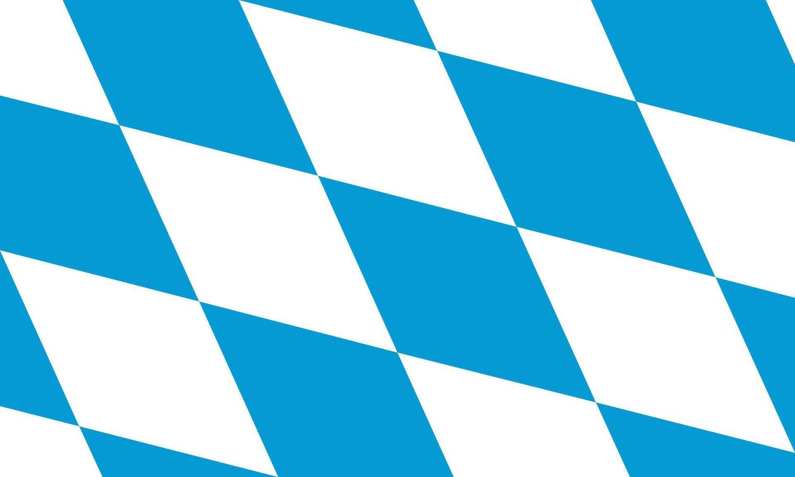 The Flag of Bavaria, Germany vector