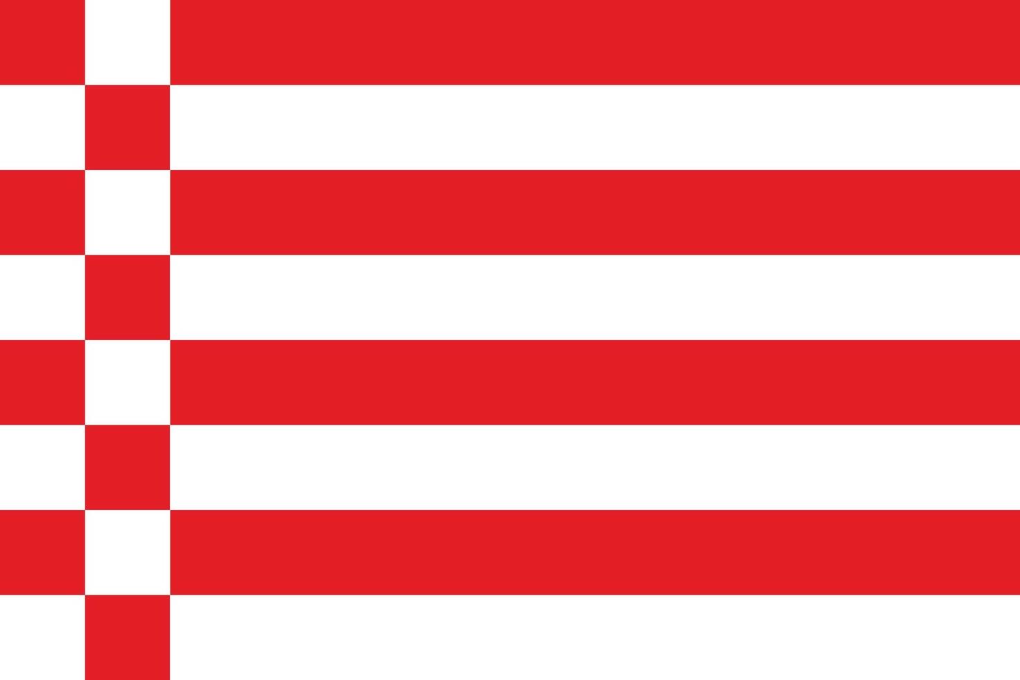 Flag of Bremen, Germany state vector