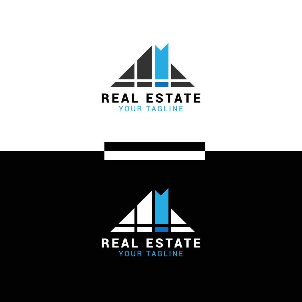 Modern Real Estate Logo vector