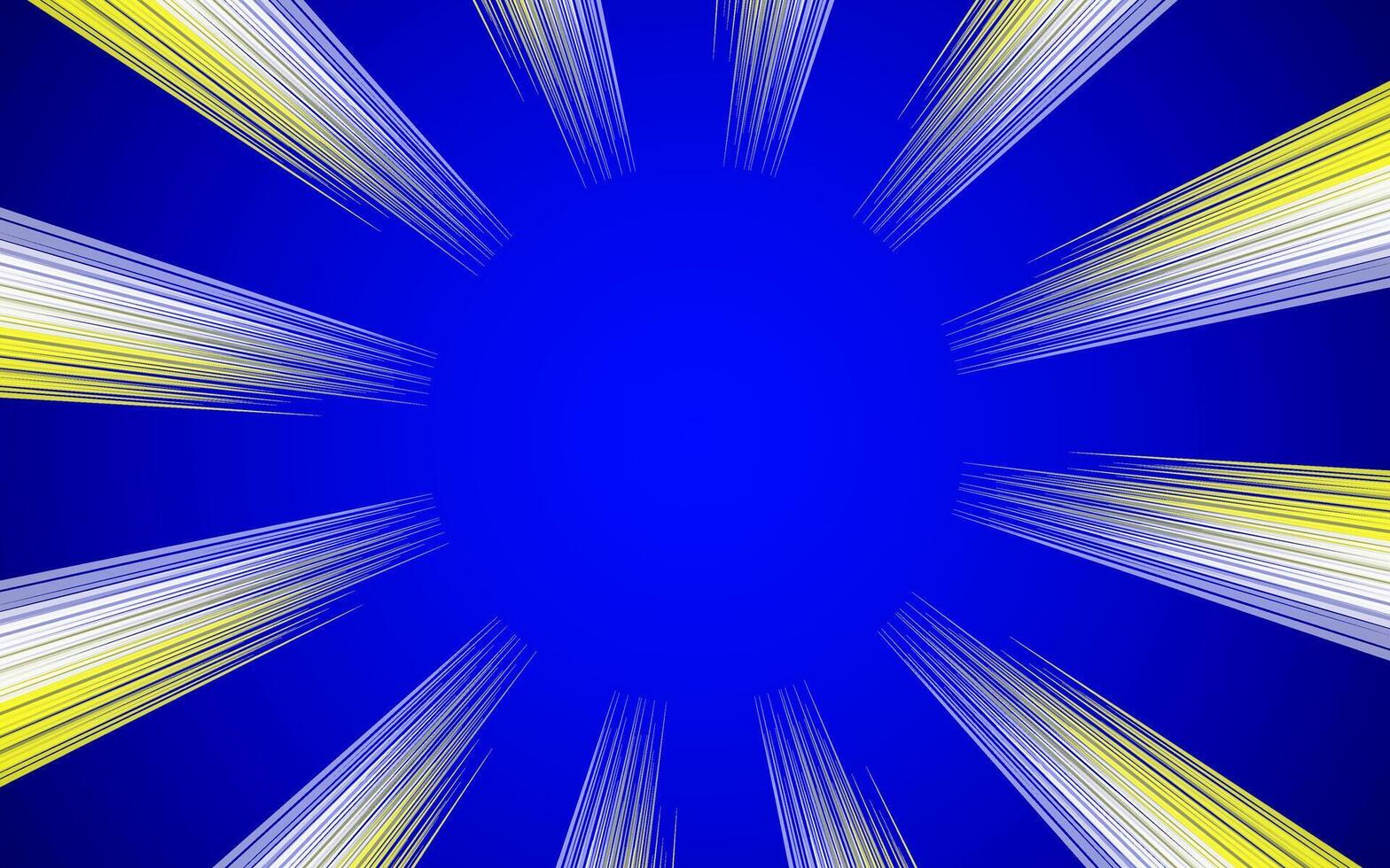Abstract comic explosion background with radial effect. vector