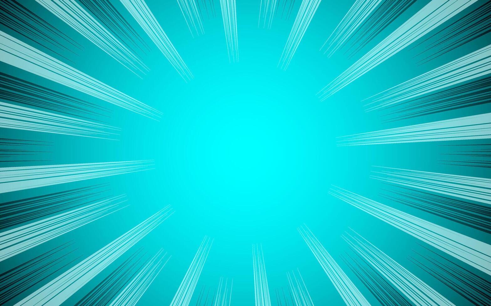 Comic Zoom Line vector