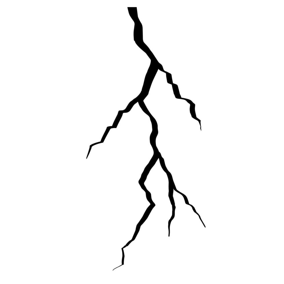 Doodle sketch style of Hand drawn cracks cartoon vector
