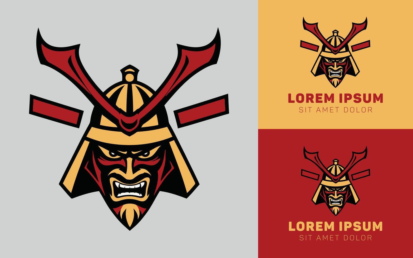 Japan Mask icons logo cartoon illustration vector