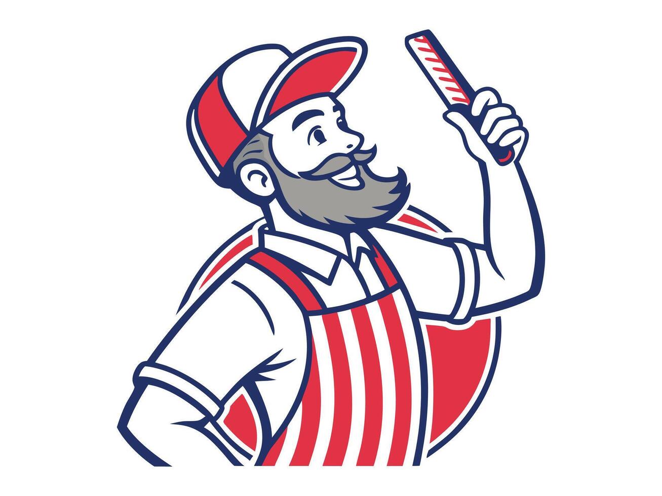 Classic Butcher Shop Emblem vector